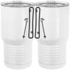 20 oz. Tall Stainless Steel Vacuum Insulated Tumbler White Thumbnail