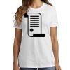 1-DAY RUSH NO MINIMUM Ladies Crew Neck Short Sleeve T-Shirt Thumbnail