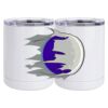 10 oz. White Stainless Steel Short Tumbler Thumbnail