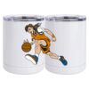 10 oz. White Stainless Steel Short Tumbler Thumbnail