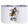 10 oz. White Stainless Steel Short Tumbler Thumbnail