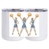 10 oz. White Stainless Steel Short Tumbler Thumbnail
