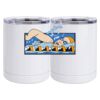 10 oz. White Stainless Steel Short Tumbler Thumbnail