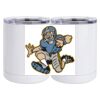 10 oz. White Stainless Steel Short Tumbler Thumbnail