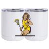 10 oz. White Stainless Steel Short Tumbler Thumbnail