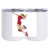 10 oz. White Stainless Steel Short Tumbler Thumbnail