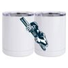 10 oz. White Stainless Steel Short Tumbler Thumbnail
