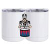 10 oz. White Stainless Steel Short Tumbler Thumbnail