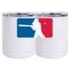 10 oz. White Stainless Steel Short Tumbler Thumbnail