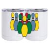 10 oz. White Stainless Steel Short Tumbler Thumbnail