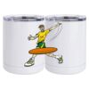 10 oz. White Stainless Steel Short Tumbler Thumbnail