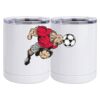 10 oz. White Stainless Steel Short Tumbler Thumbnail