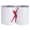 10 oz. White Stainless Steel Short Tumbler Thumbnail