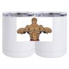 10 oz. White Stainless Steel Short Tumbler Thumbnail
