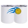 10 oz. White Stainless Steel Short Tumbler Thumbnail