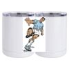 10 oz. White Stainless Steel Short Tumbler Thumbnail