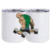 10 oz. White Stainless Steel Short Tumbler Thumbnail
