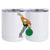 10 oz. White Stainless Steel Short Tumbler Thumbnail