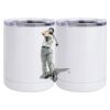 10 oz. White Stainless Steel Short Tumbler Thumbnail