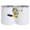10 oz. White Stainless Steel Short Tumbler Thumbnail