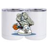 10 oz. White Stainless Steel Short Tumbler Thumbnail