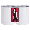 10 oz. White Stainless Steel Short Tumbler Thumbnail