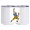 10 oz. White Stainless Steel Short Tumbler Thumbnail