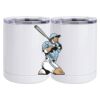10 oz. White Stainless Steel Short Tumbler Thumbnail