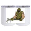 10 oz. White Stainless Steel Short Tumbler Thumbnail