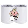 10 oz. White Stainless Steel Short Tumbler Thumbnail