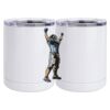 10 oz. White Stainless Steel Short Tumbler Thumbnail