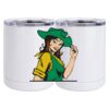 10 oz. White Stainless Steel Short Tumbler Thumbnail