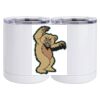 10 oz. White Stainless Steel Short Tumbler Thumbnail