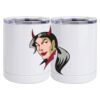 10 oz. White Stainless Steel Short Tumbler Thumbnail