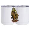 10 oz. White Stainless Steel Short Tumbler Thumbnail
