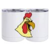 10 oz. White Stainless Steel Short Tumbler Thumbnail