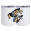 10 oz. White Stainless Steel Short Tumbler Thumbnail