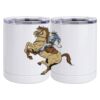 10 oz. White Stainless Steel Short Tumbler Thumbnail