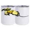 10 oz. White Stainless Steel Short Tumbler Thumbnail