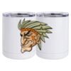 10 oz. White Stainless Steel Short Tumbler Thumbnail