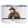 10 oz. White Stainless Steel Short Tumbler Thumbnail