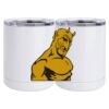 10 oz. White Stainless Steel Short Tumbler Thumbnail
