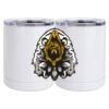10 oz. White Stainless Steel Short Tumbler Thumbnail
