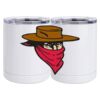 10 oz. White Stainless Steel Short Tumbler Thumbnail