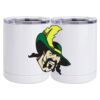 10 oz. White Stainless Steel Short Tumbler Thumbnail