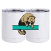10 oz. White Stainless Steel Short Tumbler Thumbnail