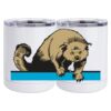10 oz. White Stainless Steel Short Tumbler Thumbnail