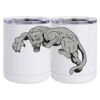10 oz. White Stainless Steel Short Tumbler Thumbnail