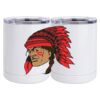 10 oz. White Stainless Steel Short Tumbler Thumbnail