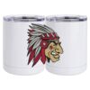 10 oz. White Stainless Steel Short Tumbler Thumbnail